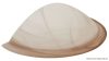 UFO-F-B Üveg oldalfali fél UFO lámpatest, bézs 230V, 50Hz, E27, max.1×60W, D=300 mm