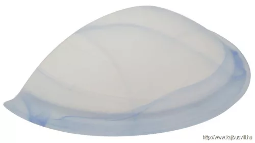 TRACON UFO-F-K Üveg oldalfali fél UFO lámpatest, kék 230V, 50Hz, E27, max.1×60W, D=300 mm