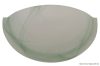 UFO-F-Z Üveg oldalfali fél UFO lámpatest, zöld 230V, 50Hz, E27, max.1×60W, D=300 mm