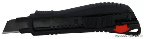 TRACON UTILK03 Pengés kés, ABS markolat gumibetéttel, SK4 penge L=155mm, D=33mm, W=19mm, d=18mm