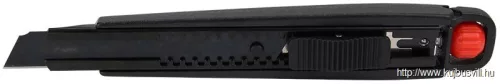 TRACON UTILK06 Pengés kés, hajlékony SK4 penge, fix rögzítéssel, Al ötvözet L=140mm, D=23mm, W=18mm, d=12,5mm