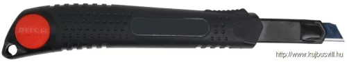 TRACON UTILK07 Pengés kés, keskeny SK4 penge,rugós rögz., akasztó, TPR gumi L=145mm, D=22mm, W=18mm, d=9mm