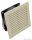 V150 Szellőztető ventilátor szűrőbetéttel 150×150mm, 150 m3/h, 230V 50-60Hz, IP54
