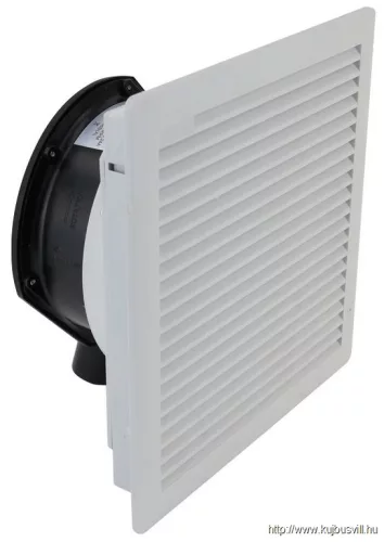 TRACON V170 Szellőztető ventilátor szűrőbetéttel 250×250mm, 170 m3/h, 230V 50/60Hz, IP54