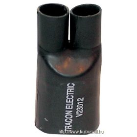   TRACON V23012 Végelzáró, 2-erű kábelhez, gyantás 2×4-2×35mm2, (2×15/4mm+1×33/9,5mm)
