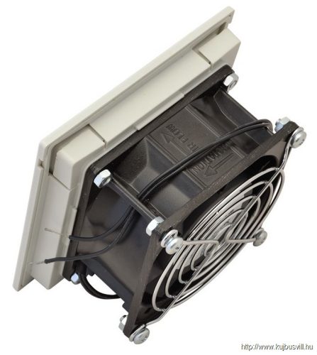 TRACON V35 Szellőztető ventilátor szűrőbetéttel 105×105mm, 35m3/h, 230V 50-60Hz, IP54
