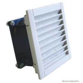   TRACON V43 Szellőztető ventilátor szűrőbetéttel 150×150mm, 43 m3/h, 230V 50/60Hz, IP54