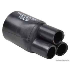   TRACON VE3259 Végelzáró, 3-erű kábelhez, gyantás 3×2,5-3×10mm2, (3×9/3mm+1×25/9mm)