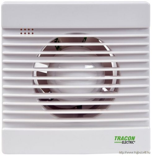 VF100-B Fürdőszoba ventilátor, golyóscsapágy 230 VAC, 15W, 80 m3/h, 33 dB,100 mm