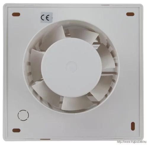 TRACON VF100-BT Fürdőszoba ventilátor, golyóscsapágy, időzítő 230 VAC, 15W, 80 m3/h, 33 dB,100 mm