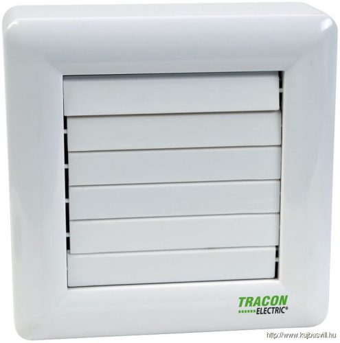 VFM100-B Fürdőszoba vent. hőelemmel műk. frontzsaluval, golyóscsapágy 230 VAC, 15W, 80 m3/h, 33 dB,100 mm