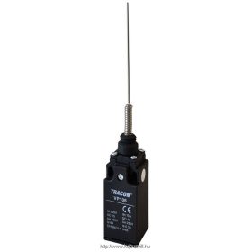   TRACON VP106 Helyzetkapcsoló, rugószáras 1xNO+1xNC, 6A/230V AC-15, 0,3A/250V DC-13, 125mm, IP65