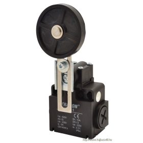   TRACON VT191 Helyzetkapcsoló, lengőkar-görgő 1xNO+1xNC, 6A/230V AC-15, 0,3A/250V DC-13, IP65