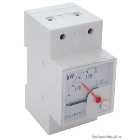   TRACON W45S-230/1 Sínre pattintható analóg teljesítmény mérő 230V/5A