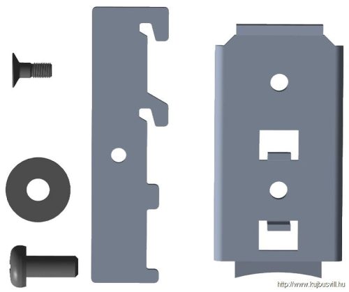 Z-KETO-1 100-150MM Rögzítő adapter kalapsínhez 1, EN 50022 DIN rail