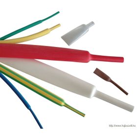   TRACON ZS127P Zsugorcső, vékonyfalú, 2:1 zsugorodás, piros 12,7/6,4mm, POLIOLEFIN