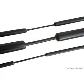   TRACON ZSVR60 Zsugorcső, vékonyfalú, 3:1 zsugorodás, gyantás, fekete 6/2mm, POLIOLEFIN