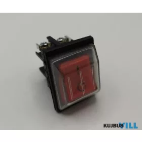 KB 131-t002 kpcs.tömitett piros 01859