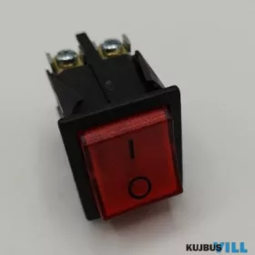 KB 131-002 kapcsoló       piros 01861