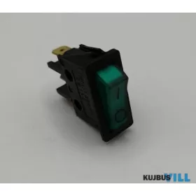 KB 130-102 kapcsoló        zöld 01922