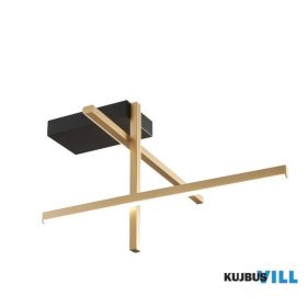 ZU-22008C3-BK-GD Zuma Edge LED mennyezeti lámpa