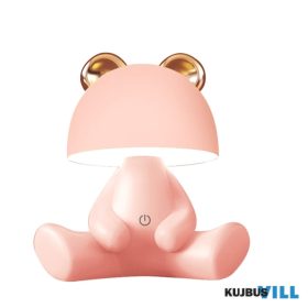 ZU-KDR-6303-PK Zuma Bear LED asztali lámpa