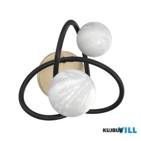 ZU-MB4922-2-EBGN Zuma Nisyro fali lámpa