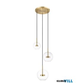 ZU-P0428-03L-L4AC Zuma Enceladus LED függesztett lámpa