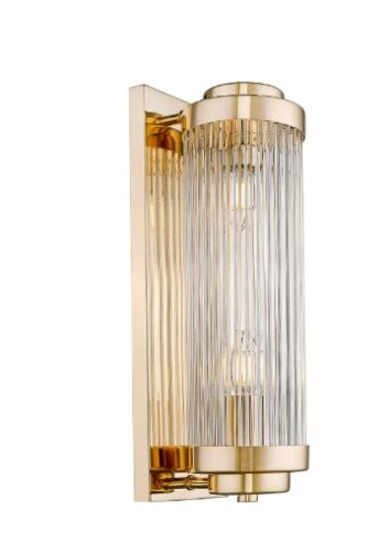 ZU-W0528-02N-F7AC Zuma Sergio fali lámpa, fényes arany