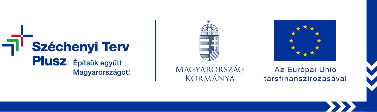 Széchenyi Terv Plusz – Magyarország Kormánya – Az Európai Unió társfinanszírozásával. Projektadatok megtekintése.